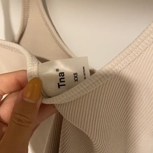 Aritzia TNA Zuma dress tan size XXS